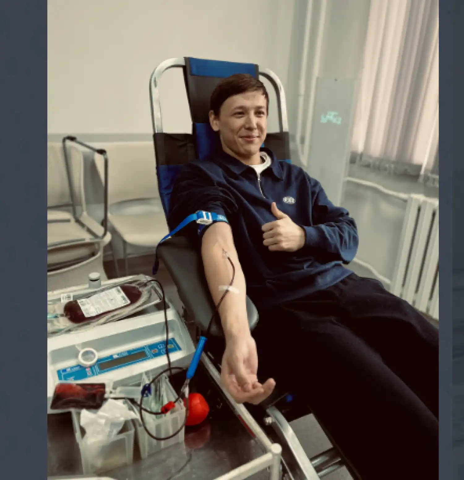 «QazMed Volunteers» еріктілері қан тапсыру акциясын ұйымдастырды