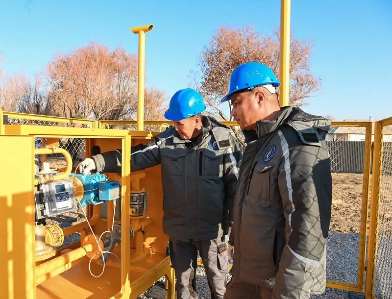 Сырдария ауданының Шаған ауылына табиғи газ қосылды