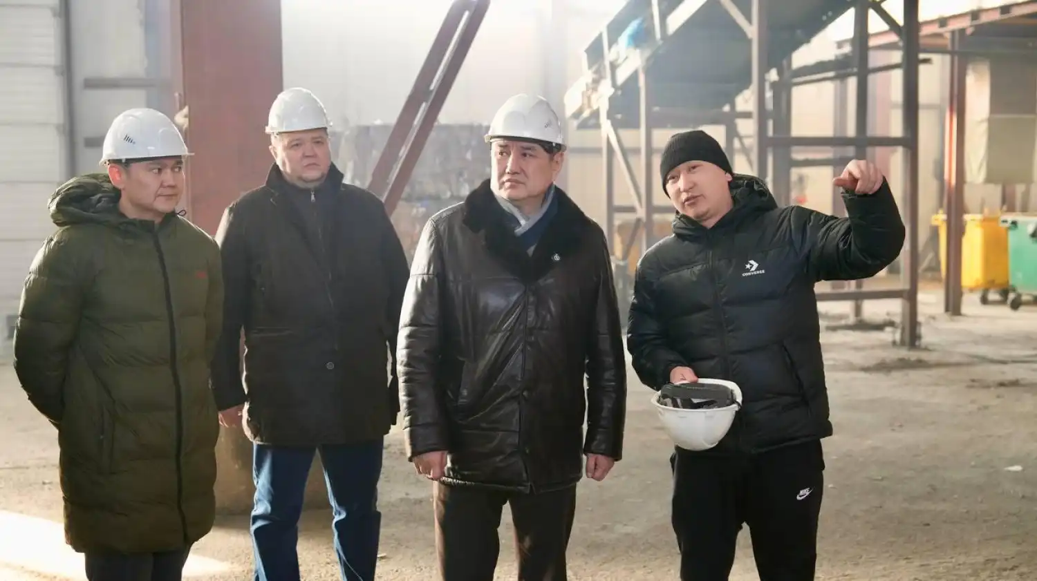 Сағатына 25 тонна қалдық өңдейтін зауыт