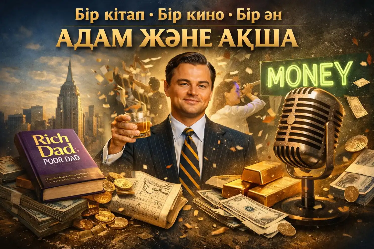 Бір кітап, бір кино, бір ән: Адам және ақша