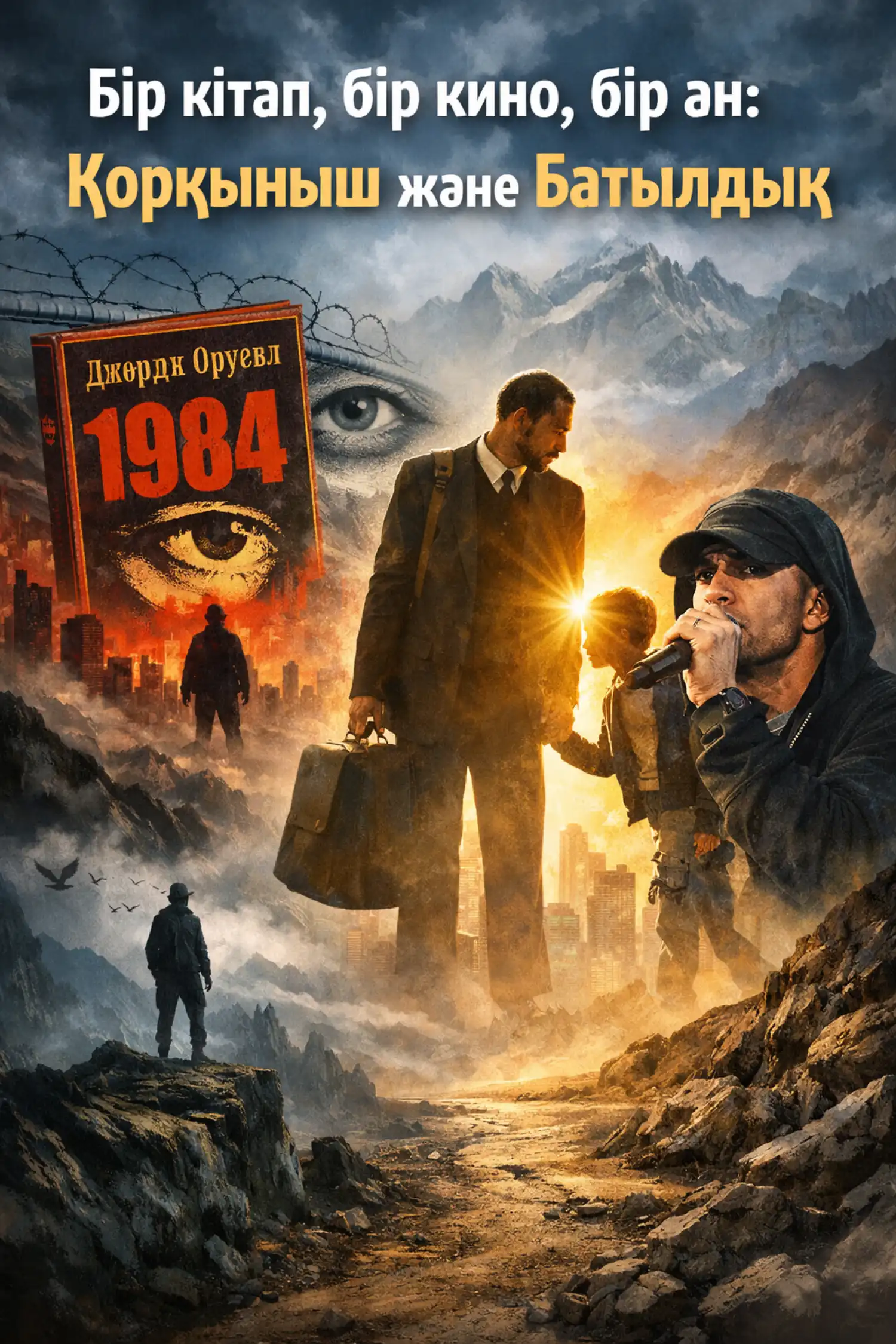Бір кітап, бір кино, бір ән: Қорқыныш және батылдық