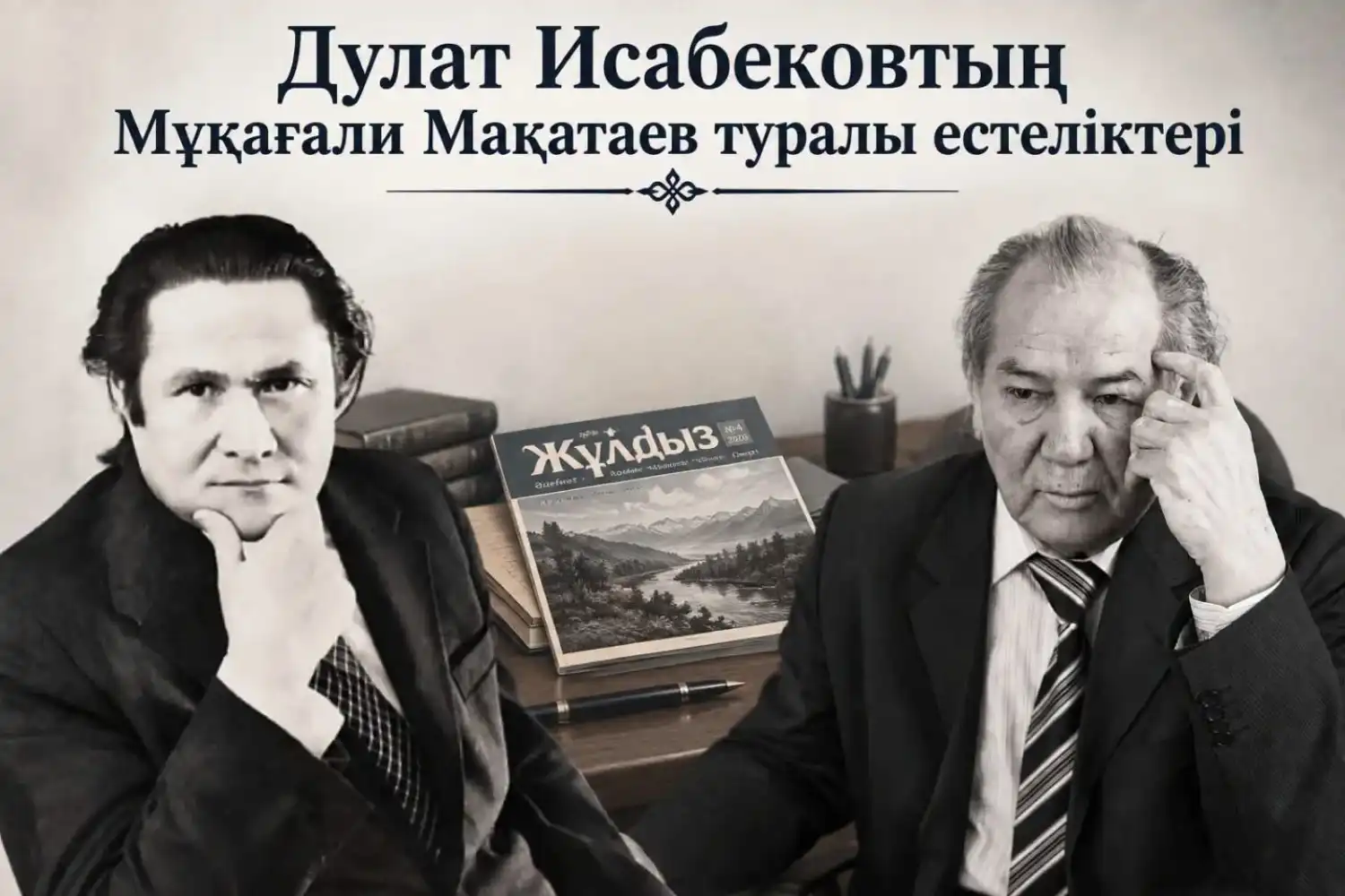 Дулат Исабеков: «Мұқағалиды жақсы білемін. Бір кабинетте отырдық…»